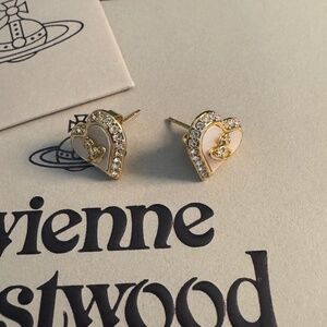 Vivienne Westwood petra earrings in gold